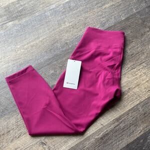 Lululemon Instill HR Tight 25” Magenta Purple